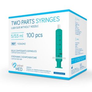 Seringi 5ml 100pcs sterile a.u.